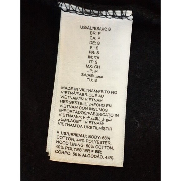 Marvel Black Panther Amazon Essentials Full Zip Up Hoodie Black NWT Adult XSmall - Picture 7 of 15